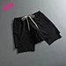 double layer gym shorts